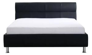 Krevet ALBURY-160x200 cm-Crna