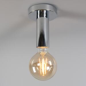 Moderna kromirana stropna svjetiljka - Objekt 1