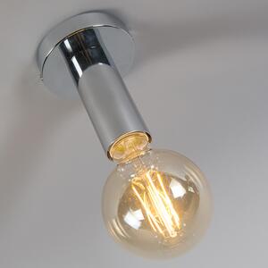 Moderna kromirana stropna svjetiljka - Objekt 1