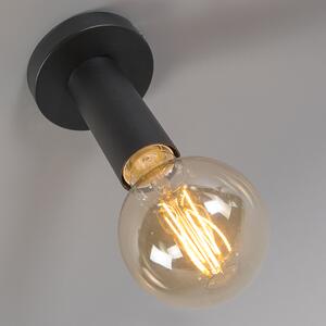 Moderna stropna svjetiljka crna - Objekt 1