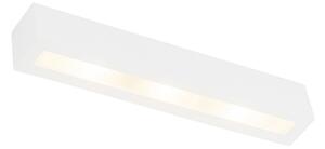 Moderna zidna lampa bijela 3 svjetla - Tjada Novo