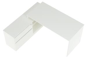 Zondo Kutni stolić za PC Bill (bijela + beton) . 794705