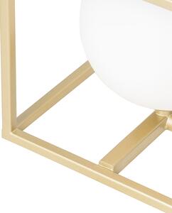 Dizajn stolna svjetiljka zlatna s bijelom bojom - Aniek