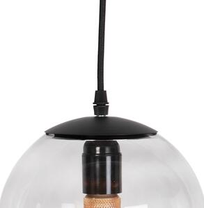 Moderna viseća svjetiljka siva 20 cm - Pallon