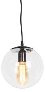 Moderna viseća svjetiljka prozirna 20 cm - Pallon