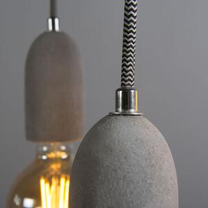 Industrijska viseća svjetiljka sivi beton - Cava 3