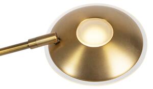 Moderna podna svjetiljka od bronce, uključujući LED s rukom za čitanje - Mallorca