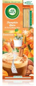 Air Wick Reed Diffuser Pumpkin Spice & Everything Fine aroma difuzer s punjenjem 30 ml