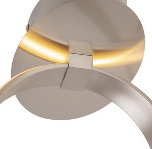 Dizajn stropne svjetiljke od čelika sa zatamnjivanjem, uključujući LED - Viola Due
