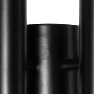 Art Deco zidna lampa crna 6-light - Tubi
