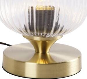 Art Deco stolna svjetiljka mesing - Banci