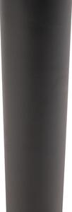 Moderna stojeća vanjska svjetiljka crna 80 cm - Rullo