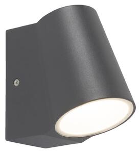 Moderna vanjska zidna svjetiljka antracit s LED - Uma