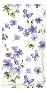 Papirnate salvete u setu od 16 kom Purple Spring - IHR