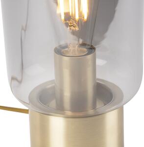 Dizajn mesing sa stolnom svjetiljkom od dimnog stakla - Bliss Cute