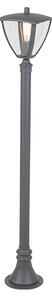 Moderni vanjski lampion tamno sivi 136,5 cm - Platar