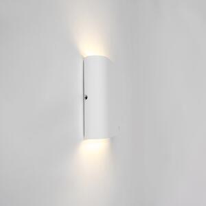 Moderna vanjska zidna svjetiljka bijela 11,5 cm uklj. LED - Batt