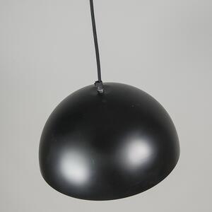 Industrijska viseća lampa crna sa zlatom 35 cm - Magna Eco
