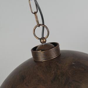 Industrijska viseća svjetiljka hrđa smeđa 50 cm - Magna Classic