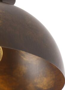 Industrijska stropna svjetiljka hrđa smeđa 35 cm - Magna Classic