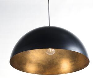 Industrijska viseća lampa crna sa zlatom 50 cm - Magna Eco