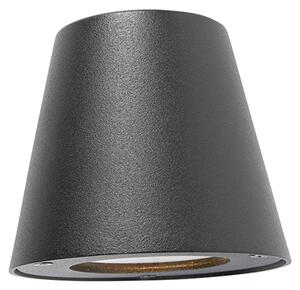 Moderna vanjska zidna svjetiljka crna IP44 - Skittle