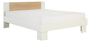 Krevet COLORADO-Bijela/Svijetli hrast-180x200 cm