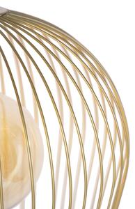 Dizajn viseća svjetiljka zlatna - Wire Ario