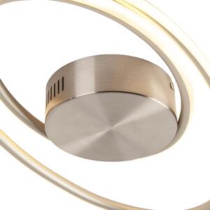 Dizajnerska stropna svjetiljka od čelika uključujući LED 3 stupnja prigušivanja - Rowan