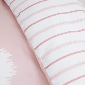 Bijela/ružičasta posteljina za bračni krevet 200x200 cm Meadowsweet Floral – Catherine Lansfield