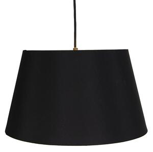 Moderna viseća svjetiljka crna - Uzvišena