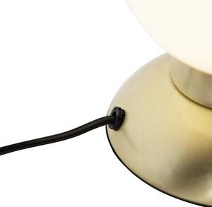 Dizajn stolne svjetiljke zlatne zatamnjive, uključujući LED - Majestic