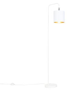 Moderna podna svjetiljka bijela - Lofty
