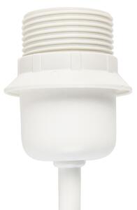 Zidna svjetiljka bijela s E27 okovom bez sjene - Matt