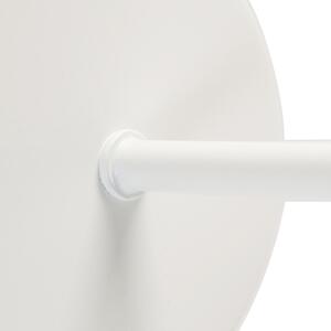 Zidna svjetiljka bijela s E27 okovom bez sjene - Matt