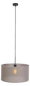 Svjetiljka za visenje u zemlji crna s tamno sjenom 50 cm - Combi 1