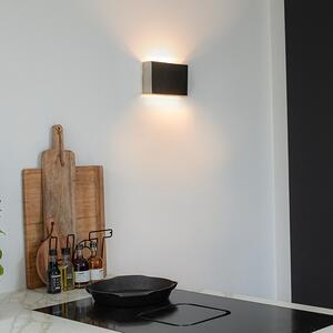 Moderna zidna svjetiljka čelik - Otan