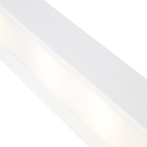 Dizajn izdužene zidne svjetiljke bijele 60 cm - Houx