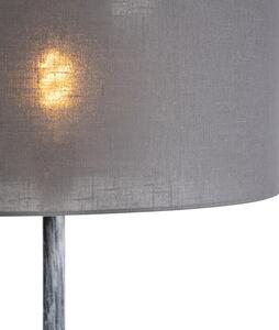 Podna svjetiljka siva sive sjene 50 cm - Simplo