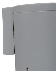 Zidna svjetiljka siva IP55, uključujući 1 x GU10, prigušivanje u 3 koraka - Franca