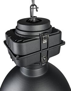 Pametna industrijska viseća svjetiljka crna 53 cm s A60 Wifi - Sicko