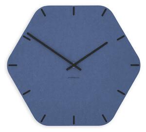 Zidni sat Luxhora Pura Hex Dark Blue 11 boja kazaljki