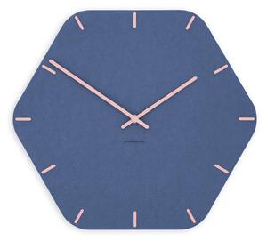 Zidni sat Luxhora Pura Hex Dark Blue 11 boja kazaljki