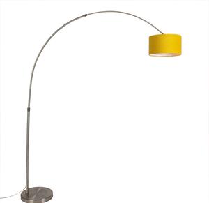 Lučna svjetiljka čelik sa žutom nijansom 35/35/20 - XXL