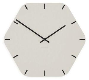 Zidni sat Luxhora Pura Hex White 10 boja kazaljki
