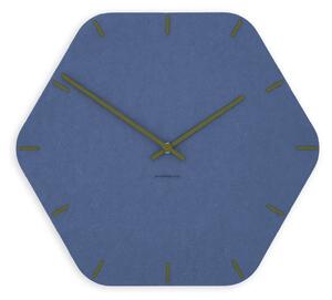 Zidni sat Luxhora Pura Hex Dark Blue 11 boja kazaljki