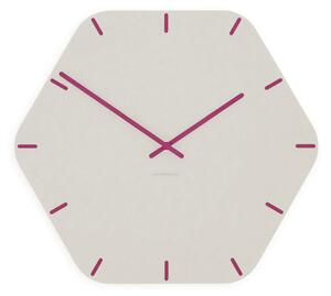 Zidni sat Luxhora Pura Hex White 10 boja kazaljki