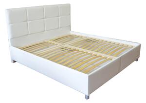 Zondo Bračni krevet 160 cm Albatros (bijela) (s podnicama, bez madraca) . 774274