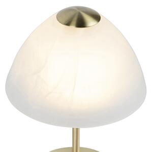 Dizajn stolne svjetiljke zlatne zatamnjene, uključujući LED - Joya