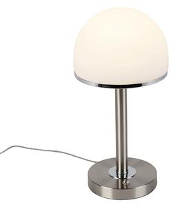 Vintage stolna svjetiljka, čelik s LED i dodirnom pločicom - Bauhaus
